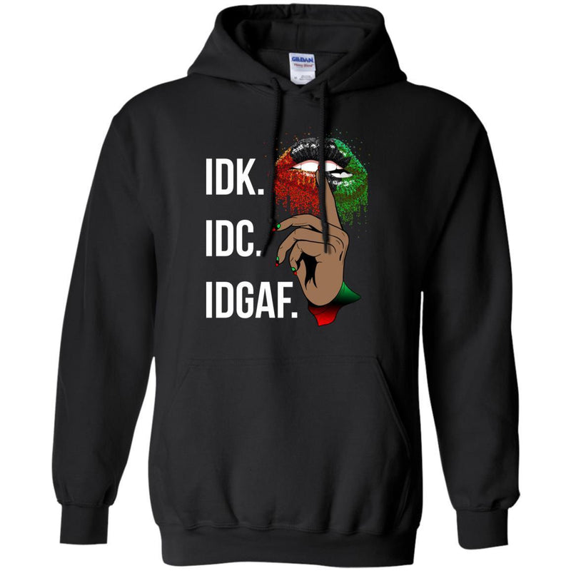 IDK IDC IDGAF T-shirt for Kings and Queens CustomCat