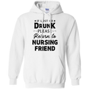 If Lost Or Drunk Please Return To Nursing Friend CustomCat