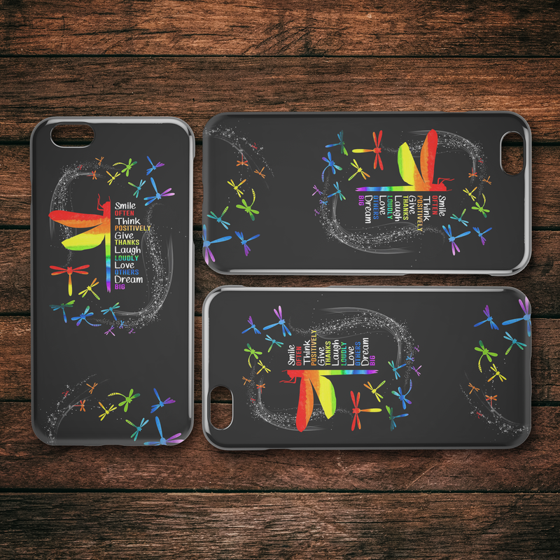 Inspirational Autism Dragonfly iPhone Case teelaunch