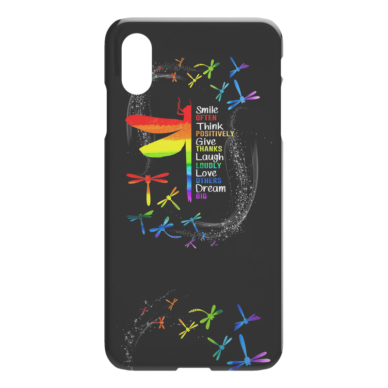 Inspirational Autism Dragonfly iPhone Case teelaunch