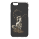 Inspirational Black And White Horse iPhone Case
