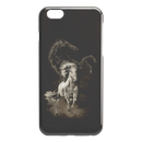 Inspirational Black And White Horse iPhone Case