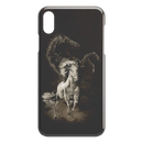 Inspirational Black And White Horse iPhone Case