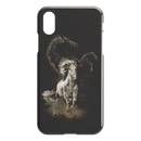 Inspirational Black And White Horse iPhone Case
