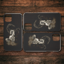 Inspirational Black And White Horse iPhone Case