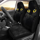 Inspirational Black Cat Car Seat Covers (Set Of 2) interestprint