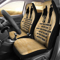 Inspirational Friendship Saying Of Horse And Women Car Seat Covers (Set Of 2)