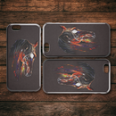 Inspirational Transparent Horse iPhone Case