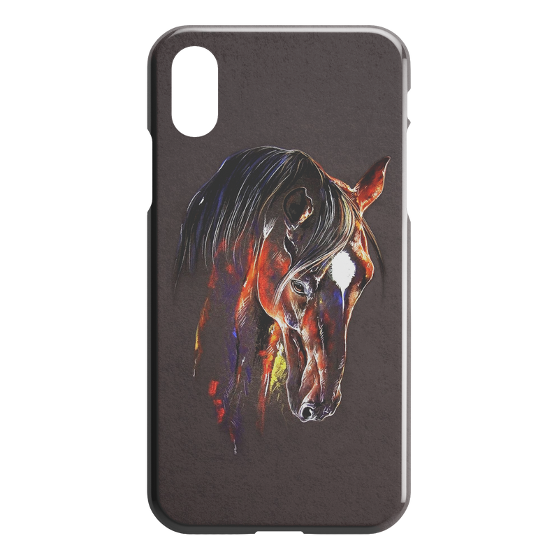 Inspirational Transparent Horse iPhone Case