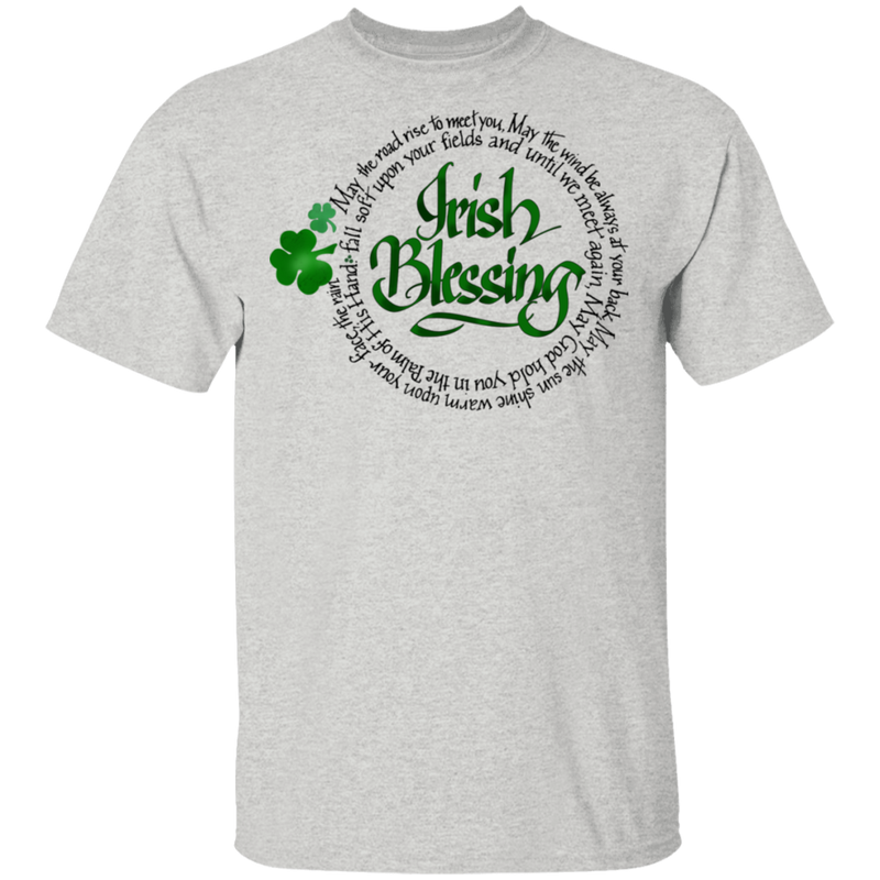 Irish Blessing	Funny Gifts Patrick's Day Irish T-Shirt