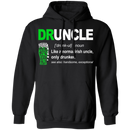 Irish Druncle Like A Normal Irish Uncle Only Drunker Funny Gifts Patrick's Day Irish T-Shirt