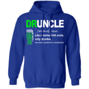 Irish Druncle Like A Normal Irish Uncle Only Drunker Funny Gifts Patrick's Day Irish T-Shirt