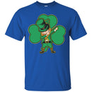 Irish Girl Dabbing Shamrock Funny Gifts Patrick's Day T-Shirts CustomCat