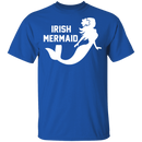 Irish Mermaid Funny Mermaid T-shirt CustomCat