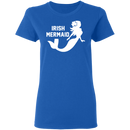 Irish Mermaid Funny Mermaid T-shirt CustomCat