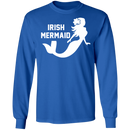 Irish Mermaid Funny Mermaid T-shirt CustomCat