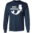 Irish Mermaid Funny Mermaid T-shirt CustomCat