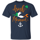Irish Mermaid Funny Mermaid T-shirt CustomCat