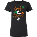 Irish Mermaid Funny Mermaid T-shirt CustomCat