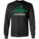 Irish Of The Mermaid Funny Mermaid T-shirt CustomCat