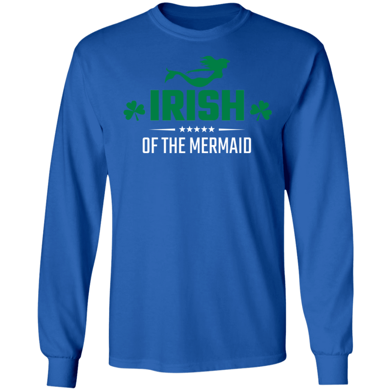 Irish Of The Mermaid Funny Mermaid T-shirt CustomCat