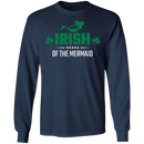 Irish Of The Mermaid Funny Mermaid T-shirt CustomCat