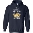 It's a purrfect day to do nothing funny cat T-shirts CustomCat
