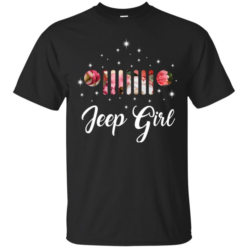 Jeep T-Shirt Jeep Girls Funny Gift Tee Shirt CustomCat