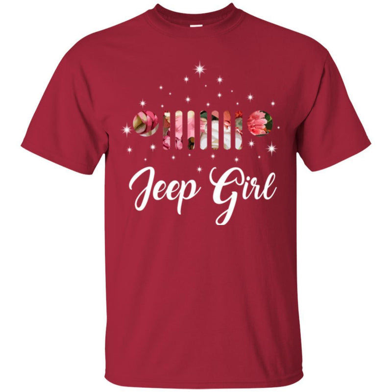 Jeep T-Shirt Jeep Girls Funny Gift Tee Shirt CustomCat