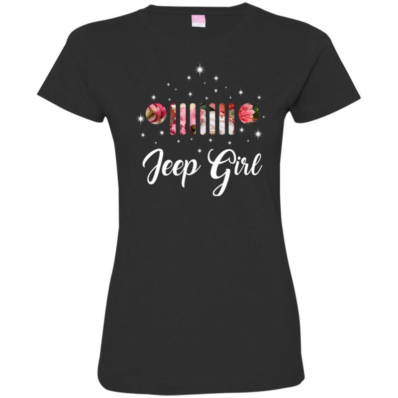 Jeep T-Shirt Jeep Girls Funny Gift Tee Shirt CustomCat