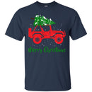 Jeep T Shirt Merry Christmas Jeep Carring Christmas Tree Funny Gifts Jeepers Shirts CustomCat
