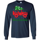 Jeep T Shirt Merry Christmas Jeep Carring Christmas Tree Funny Gifts Jeepers Shirts CustomCat