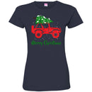 Jeep T Shirt Merry Christmas Jeep Carring Christmas Tree Funny Gifts Jeepers Shirts CustomCat