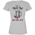 Just A Black Girl Who Loves Beer T-shirts CustomCat