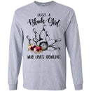 Just A Black Girl Who Loves Bowling T-shirts CustomCat