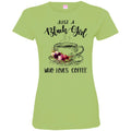 Just A Black Girl Who Loves Coffee T-shirts CustomCat