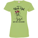 Just A Black Girl Who Loves Dachshunds T-shirts CustomCat
