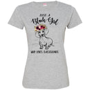 Just A Black Girl Who Loves Dachshunds T-shirts CustomCat