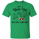 Just A Black Girl Who Loves Gardening T-shirts CustomCat
