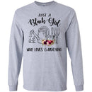 Just A Black Girl Who Loves Gardening T-shirts CustomCat