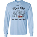 Just A Black Girl Who Loves Gardening T-shirts CustomCat