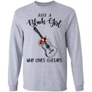 Just A Black Girl Who Loves Guitars T-shirts CustomCat