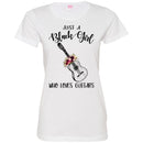Just A Black Girl Who Loves Guitars T-shirts CustomCat
