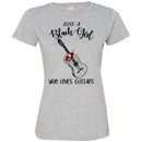 Just A Black Girl Who Loves Guitars T-shirts CustomCat