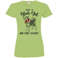 Just A Black Girl Who Loves Huskies T-shirts CustomCat