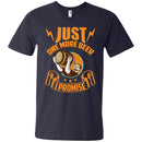 Just One More Beer I Promise T-shirt CustomCat
