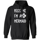 Kiss Me I'm A Mermaid Funny Mermaid T-shirt CustomCat