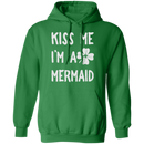 Kiss Me I'm A Mermaid Funny Mermaid T-shirt CustomCat