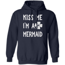 Kiss Me I'm A Mermaid Funny Mermaid T-shirt CustomCat