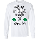 Kiss me I'm Drunk Or Irish Or Whatever Funny Mermaid T-shirt CustomCat